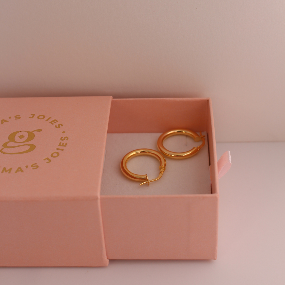 Criollas de oro 9K pequeñas