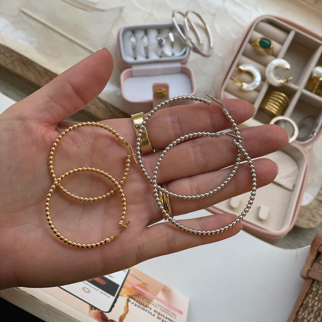 Aros bolitas