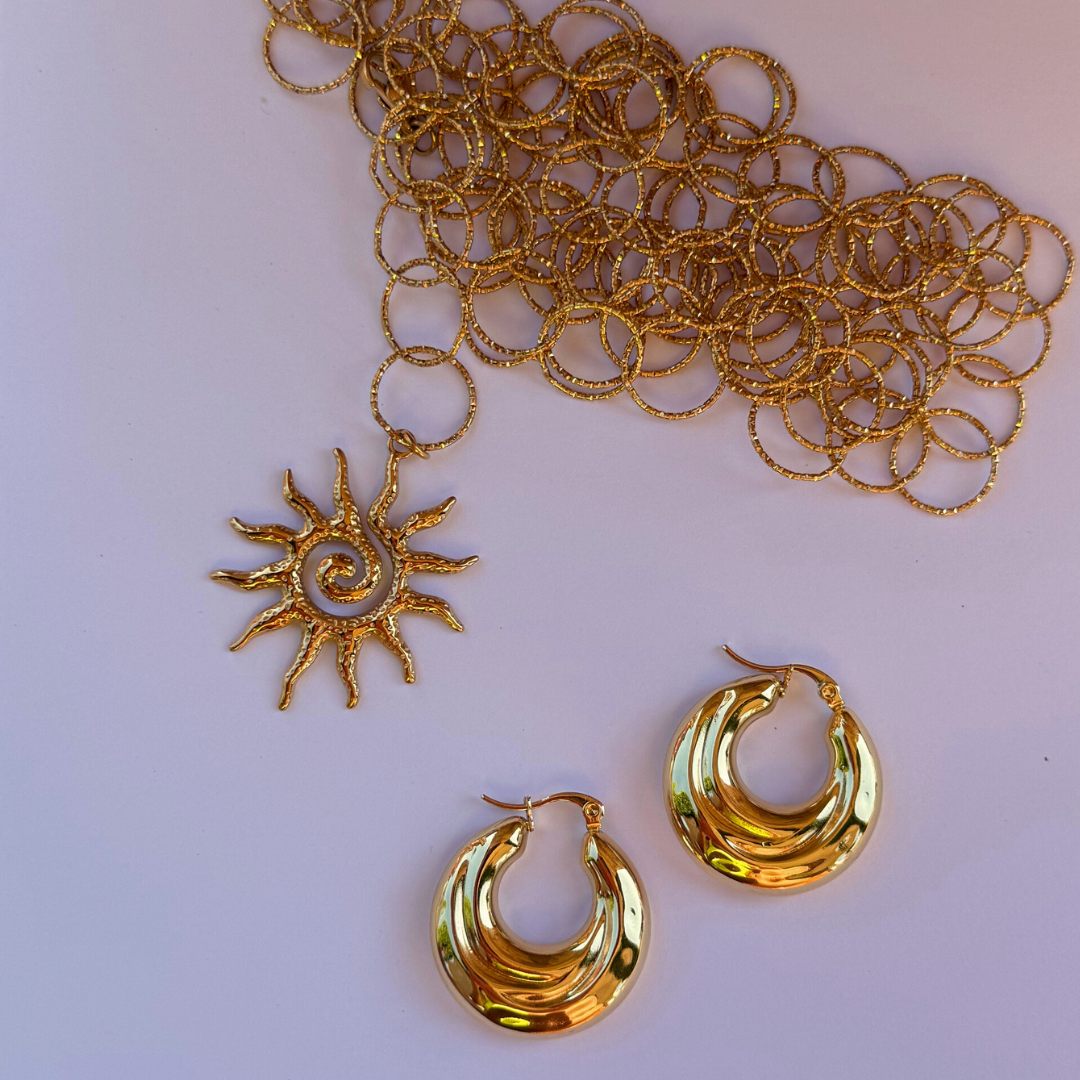 Pack aros Lily + cinturón