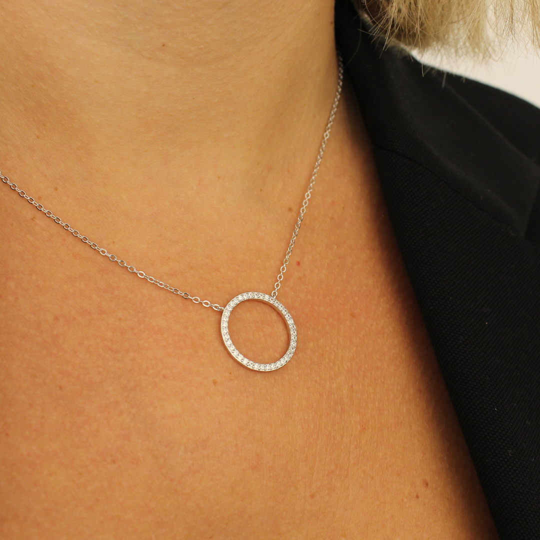 Collar circulo de luz