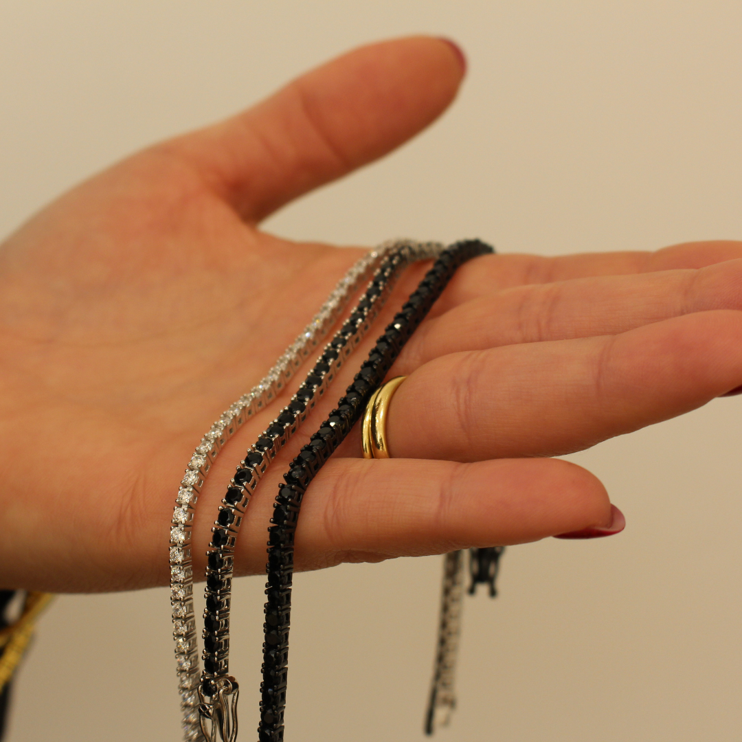 Pulsera riviere piedra pequeña