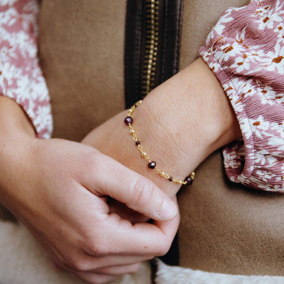 Conjunto Nara Granate