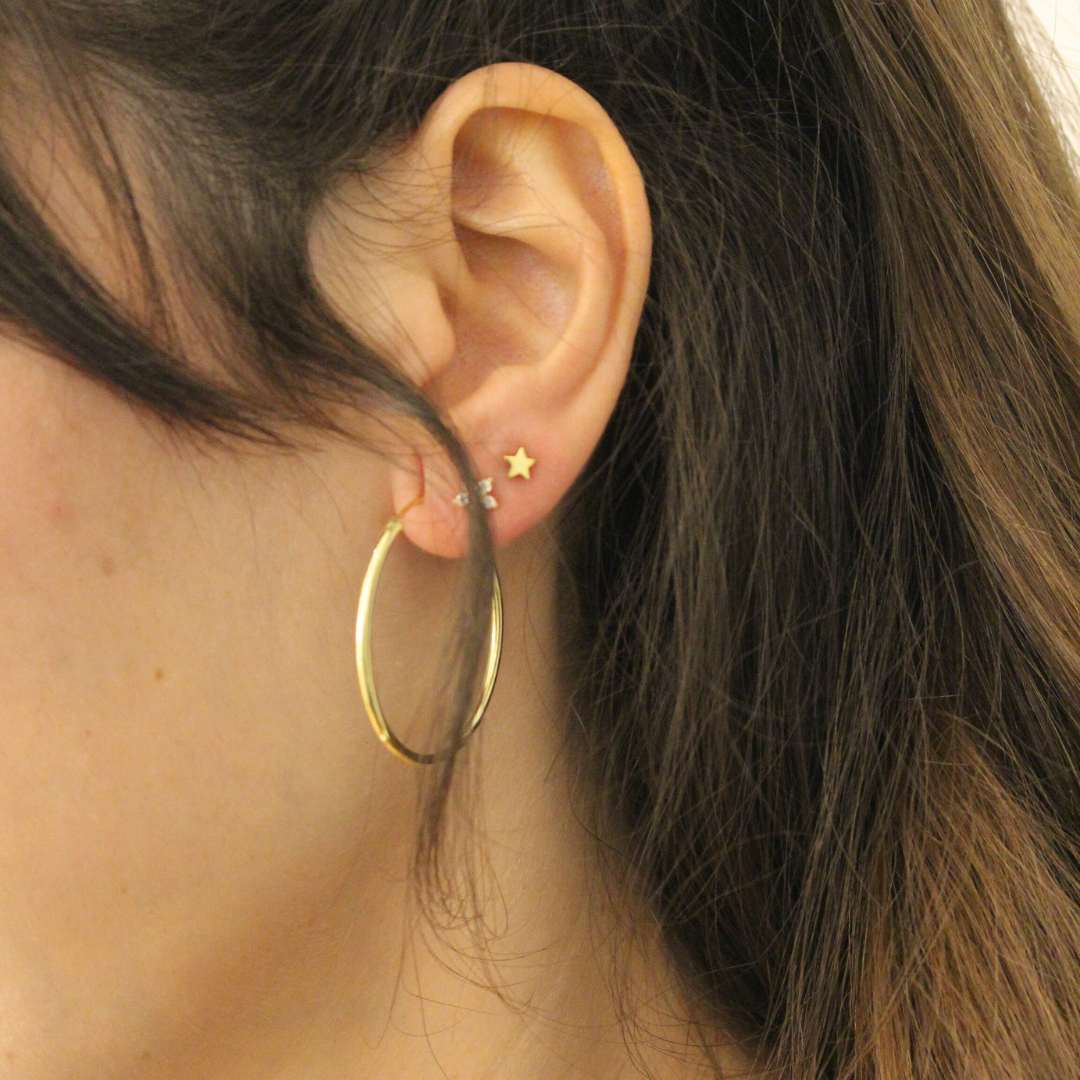 Aros hilo dorado