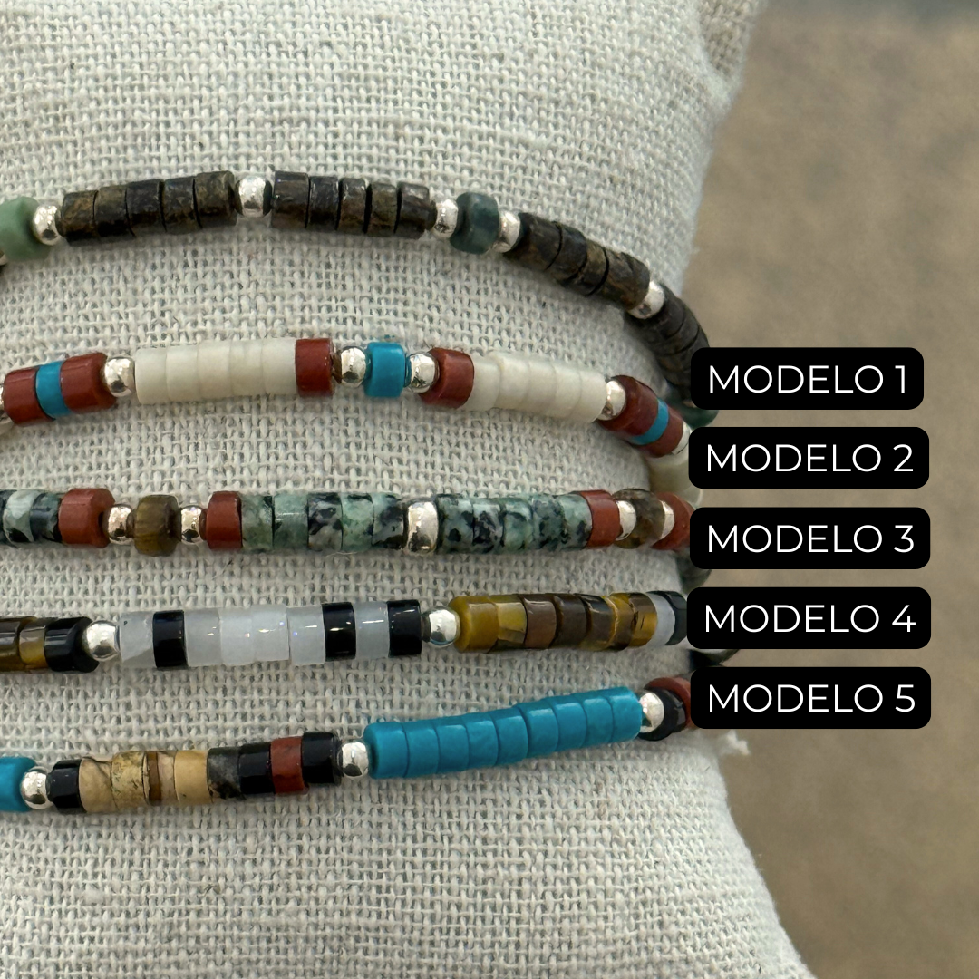 Pulsera minerales