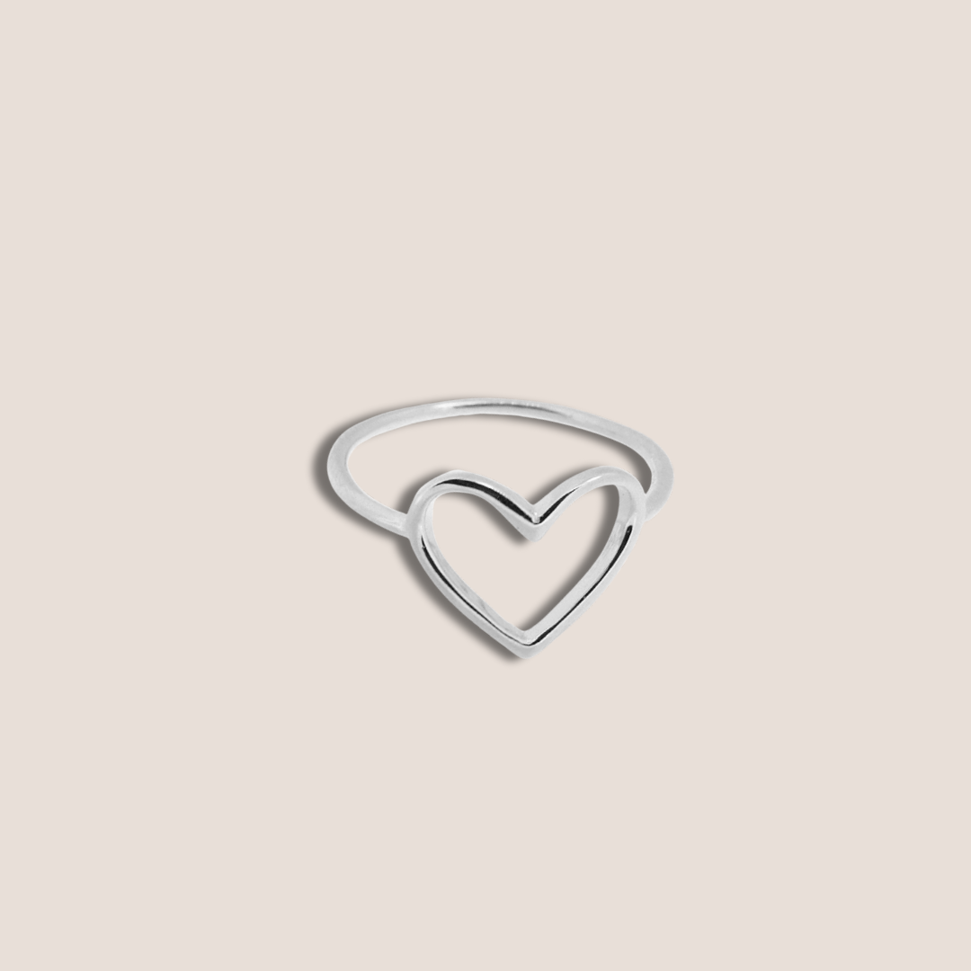 Anillo corazon
