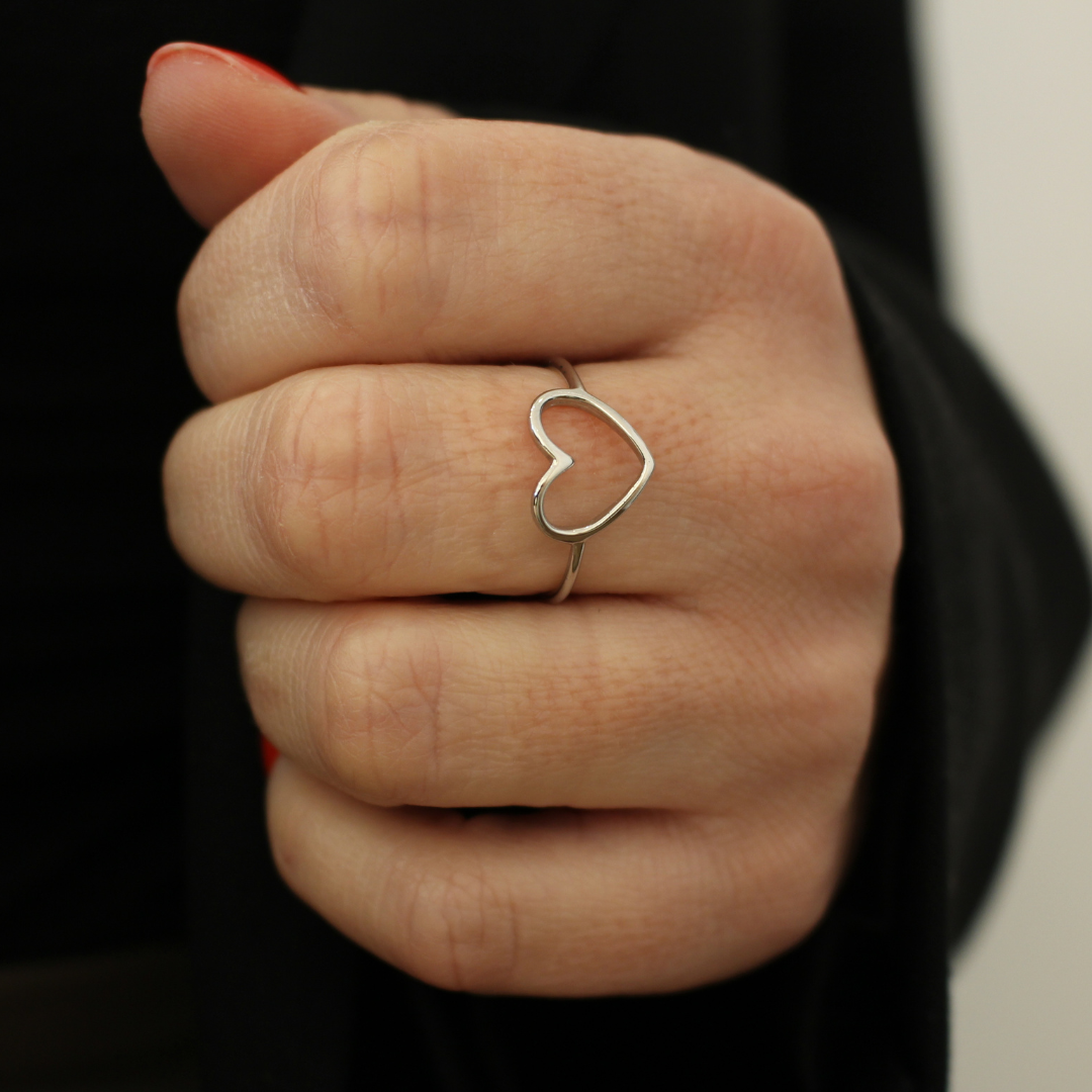 Anillo corazon