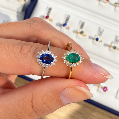 Anillo Rosetón · Oro de 18 quilates