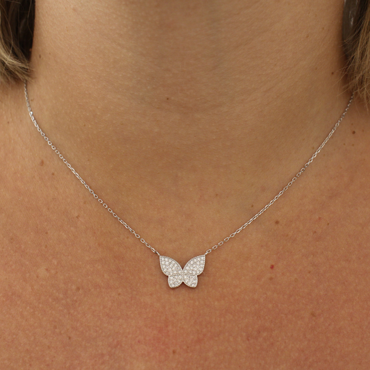 Collar mariposa