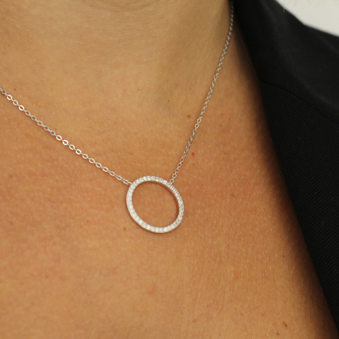 Collar circulo de luz