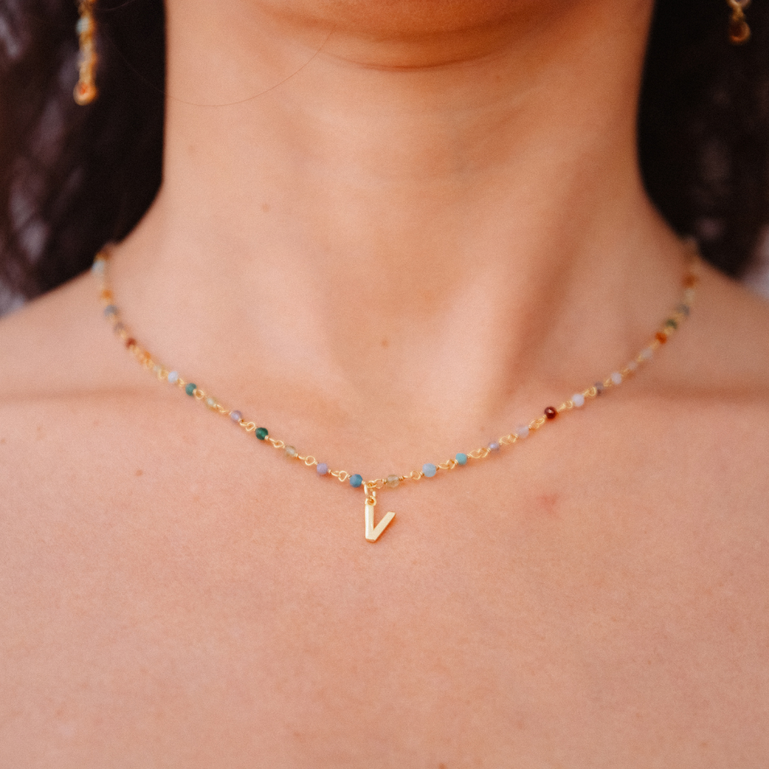 Collar minerales personalizado