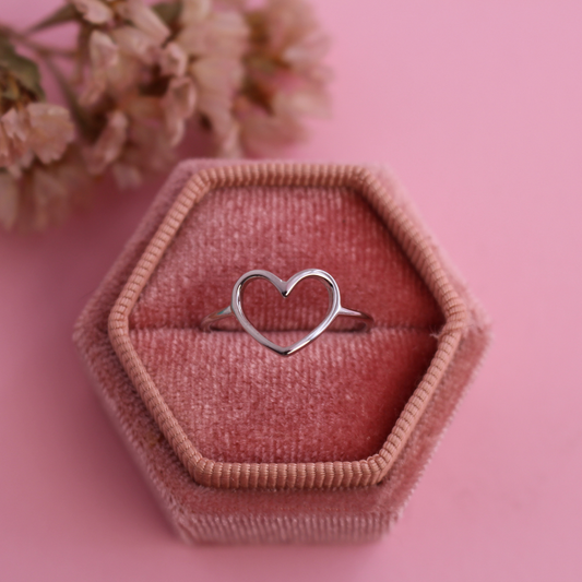 Anillo corazon