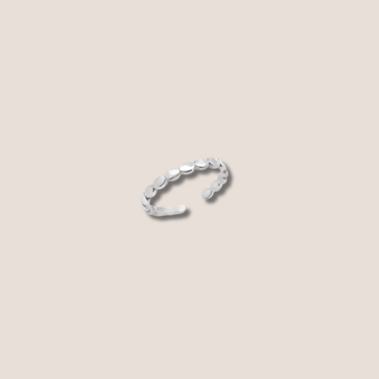 Anillo pie bolitas