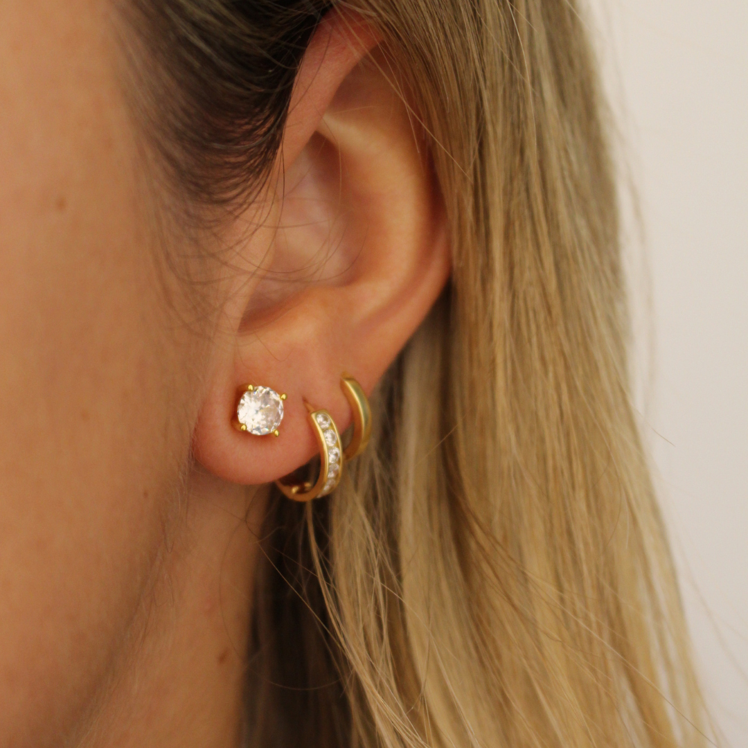 Pendientes punto de luz