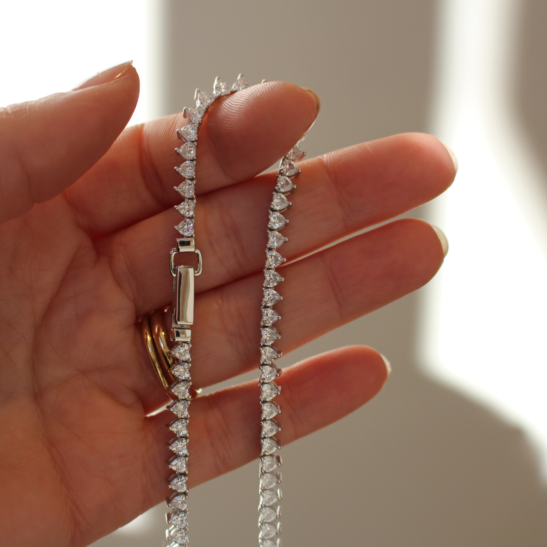 Conjunto Riviere corazones