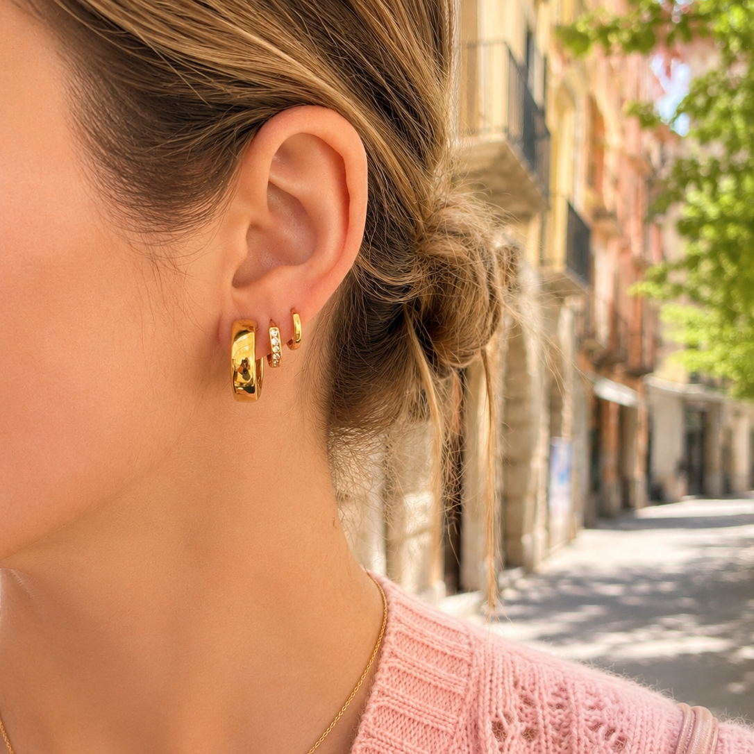 Aros donut oro