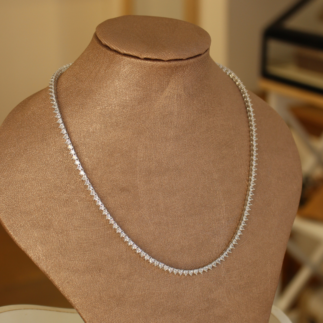 Conjunto Riviere corazones