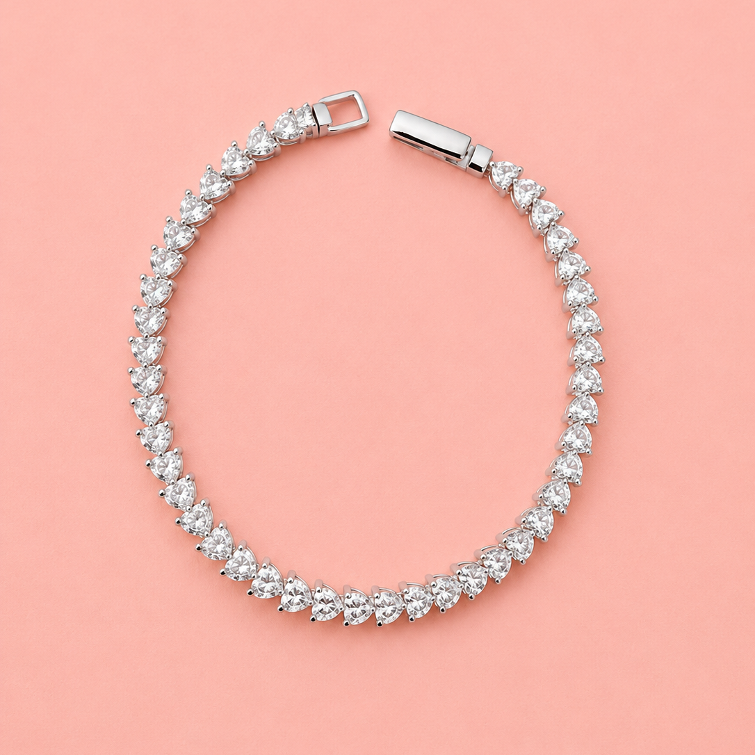 Conjunto Riviere corazones