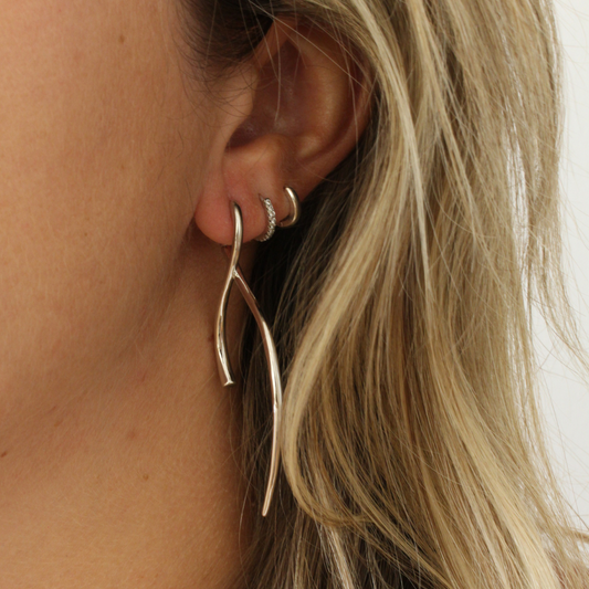 Pendientes coral