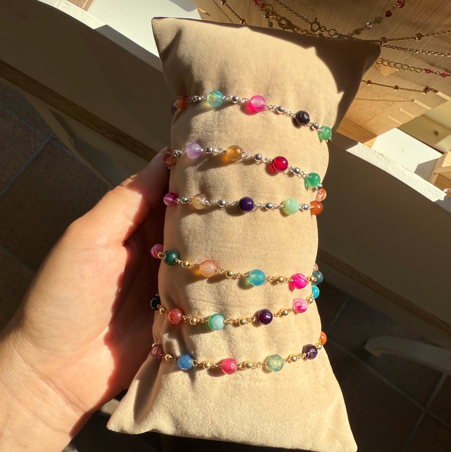 Pulsera nara dorada