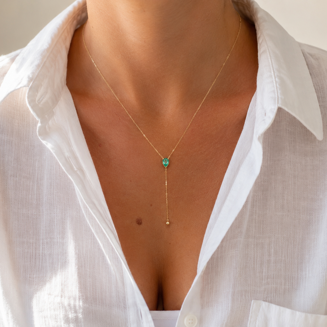 Collar esmeralda