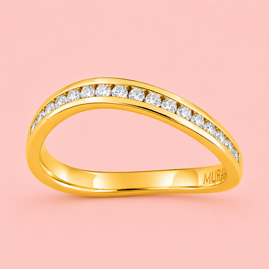Anillo aria dorado