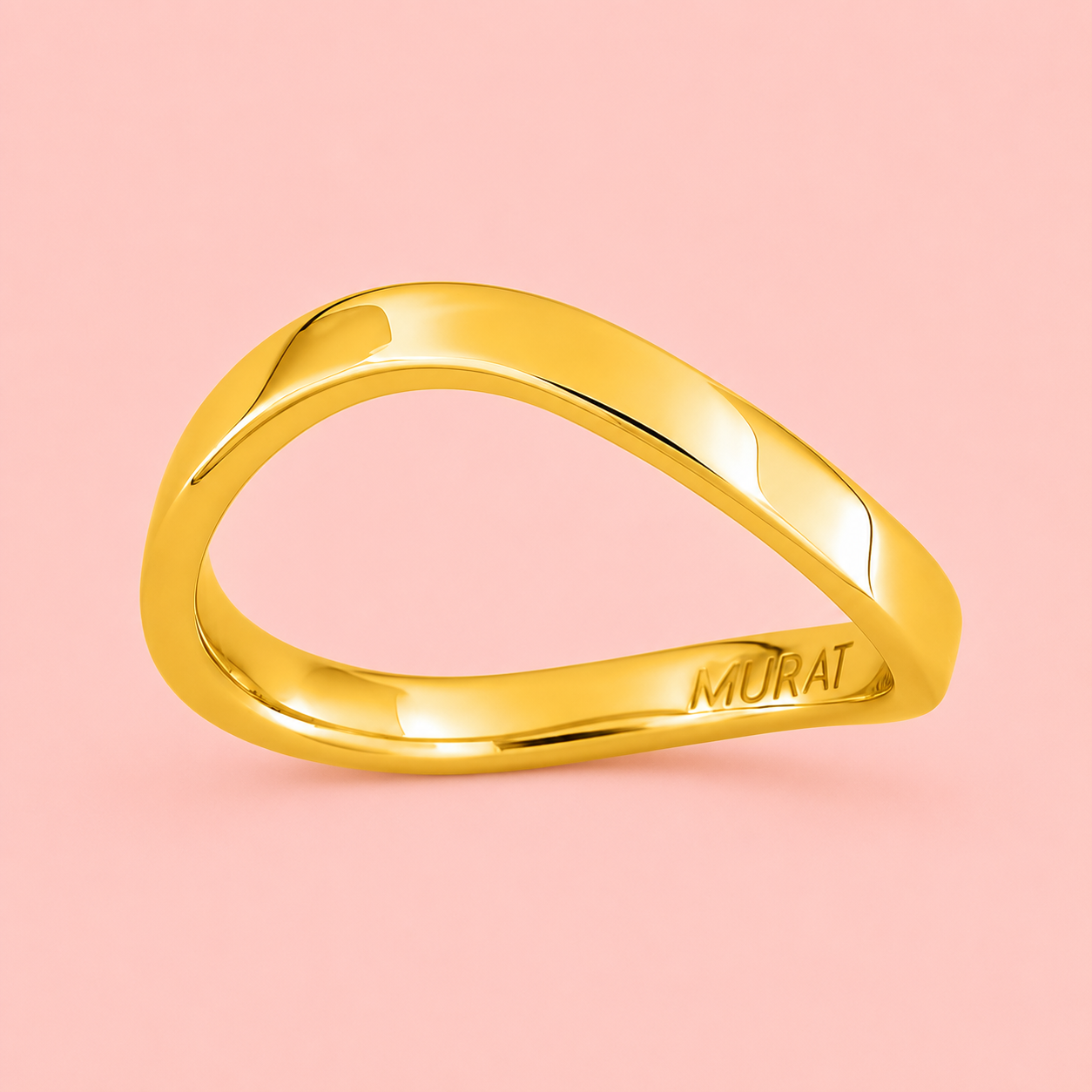 Anillo aria liso