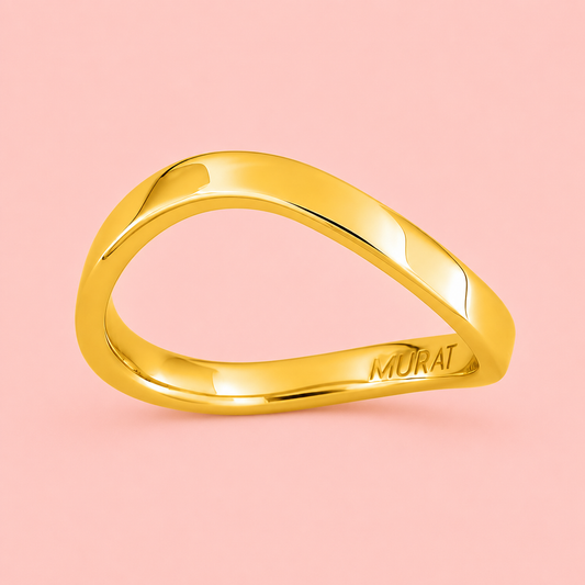 Anillo aria liso