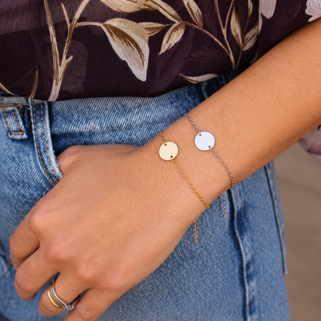 Pulsera placa personalizable