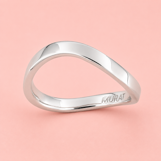 Anillo aria liso