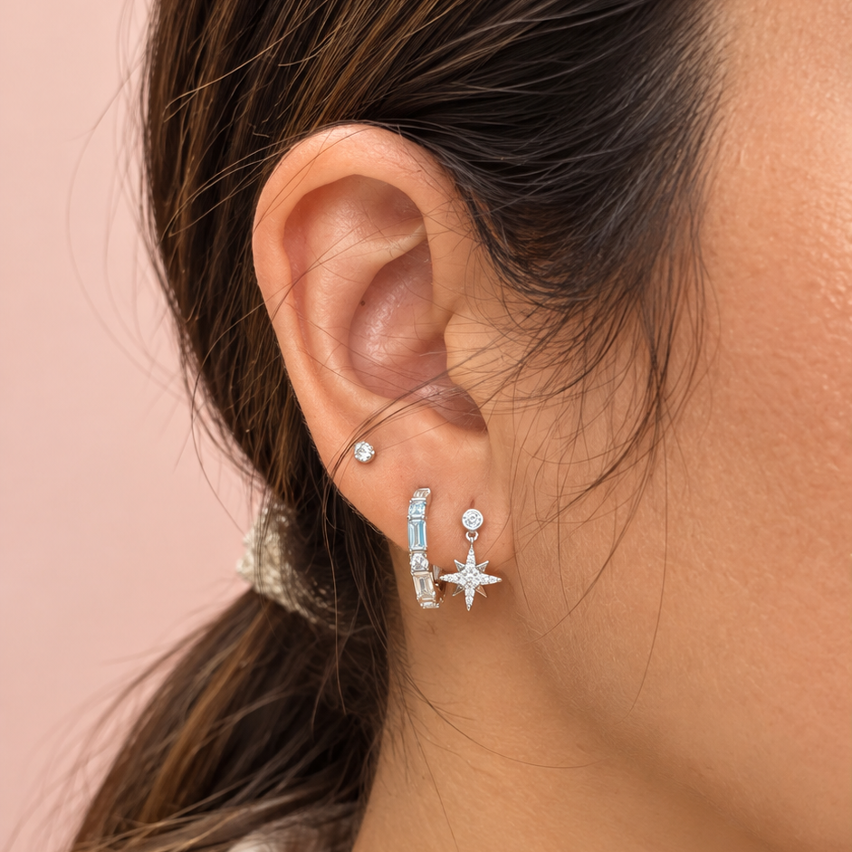 Pendientes moon
