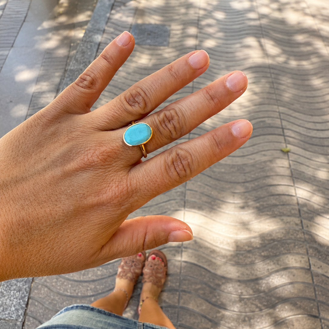 Anillo turquesa méxico