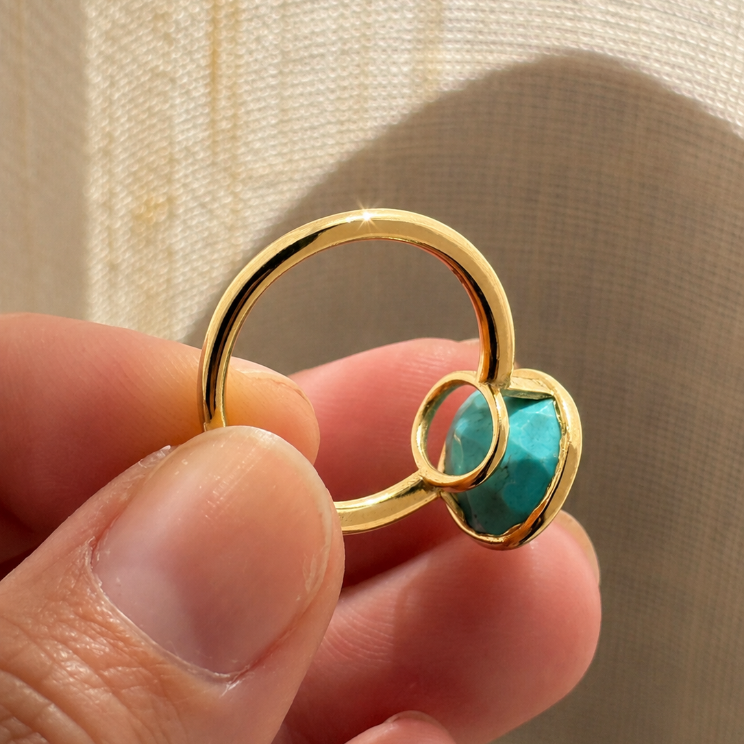Anillo turquesa méxico