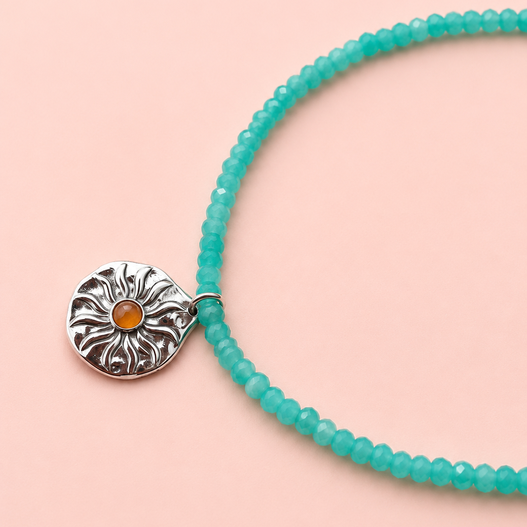 Collar cala plata