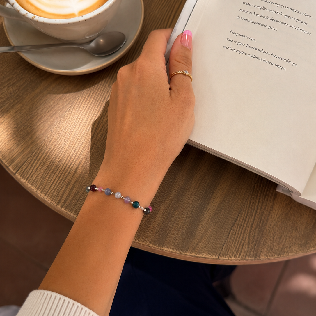 Pulsera nara plata