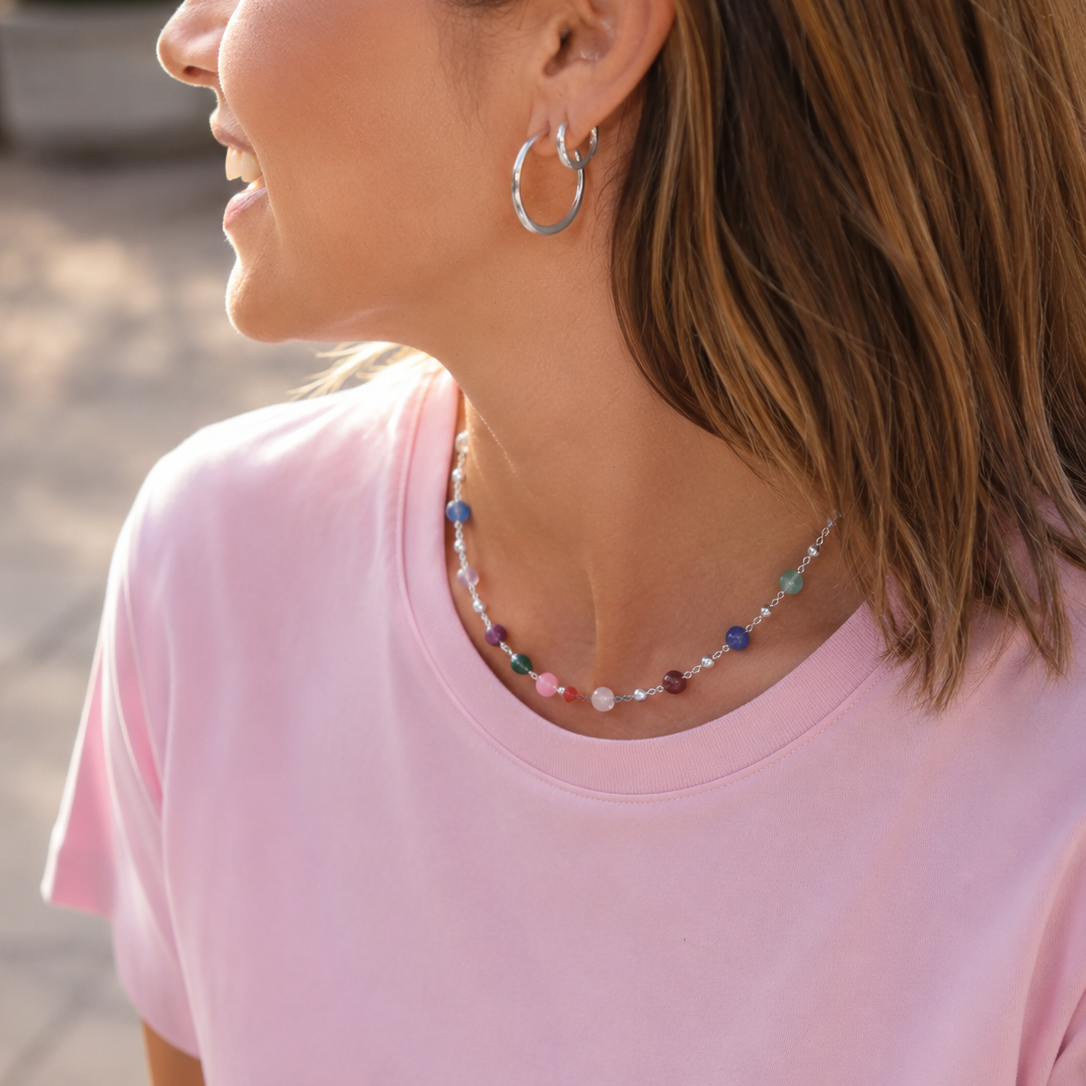 Collar nara plata