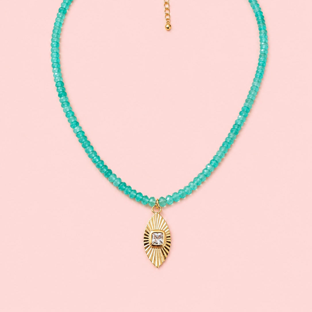 Collar cala dorado