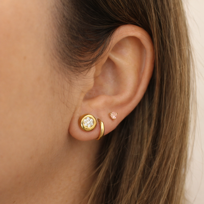 Pendientes chatón