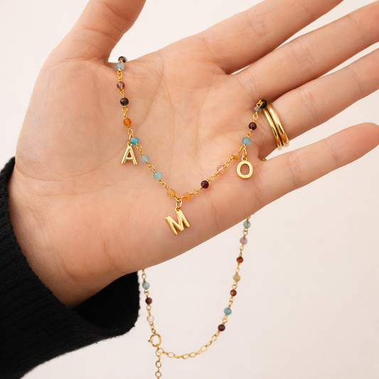 Collar minerales 3 iniciales