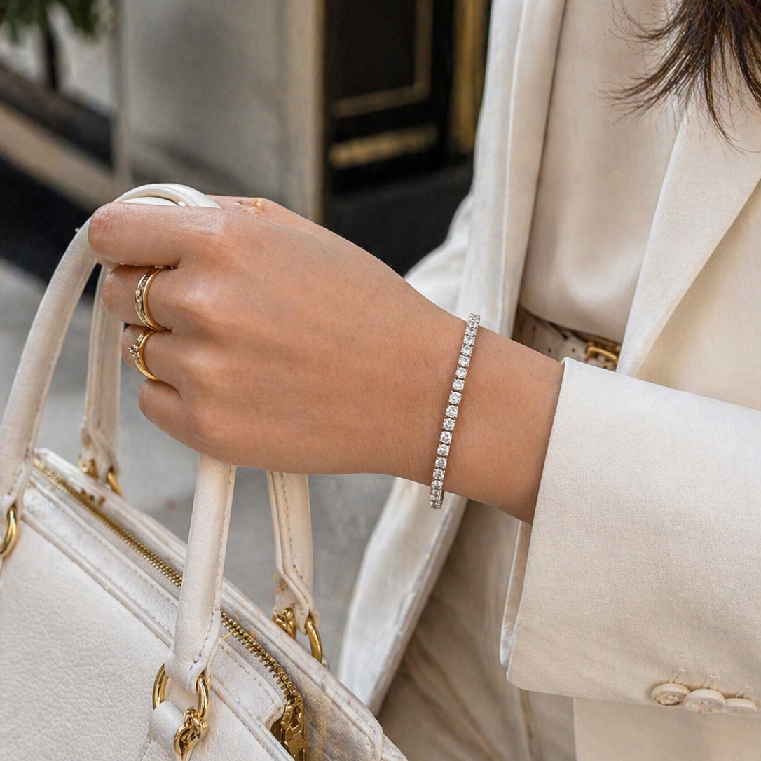 Pulsera riviere grande