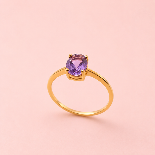 Anillo Amatista