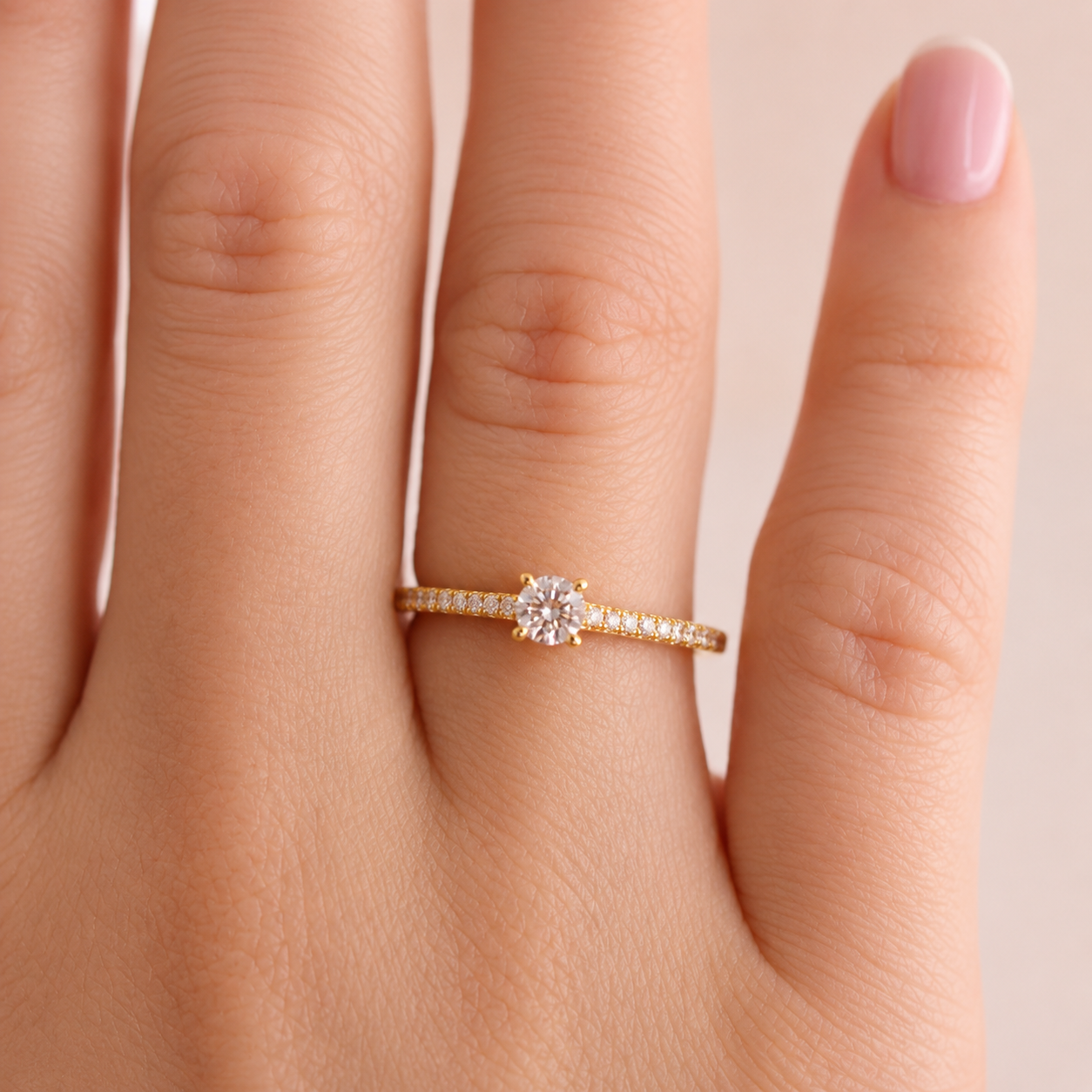 Anillo corina oro