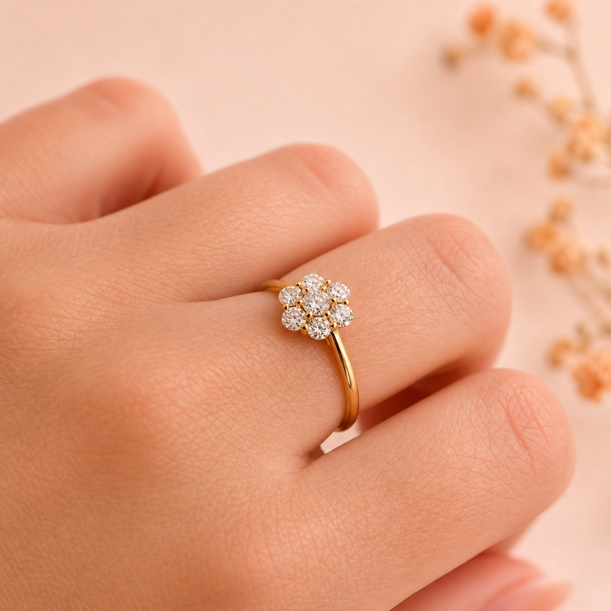Anillo rosetón