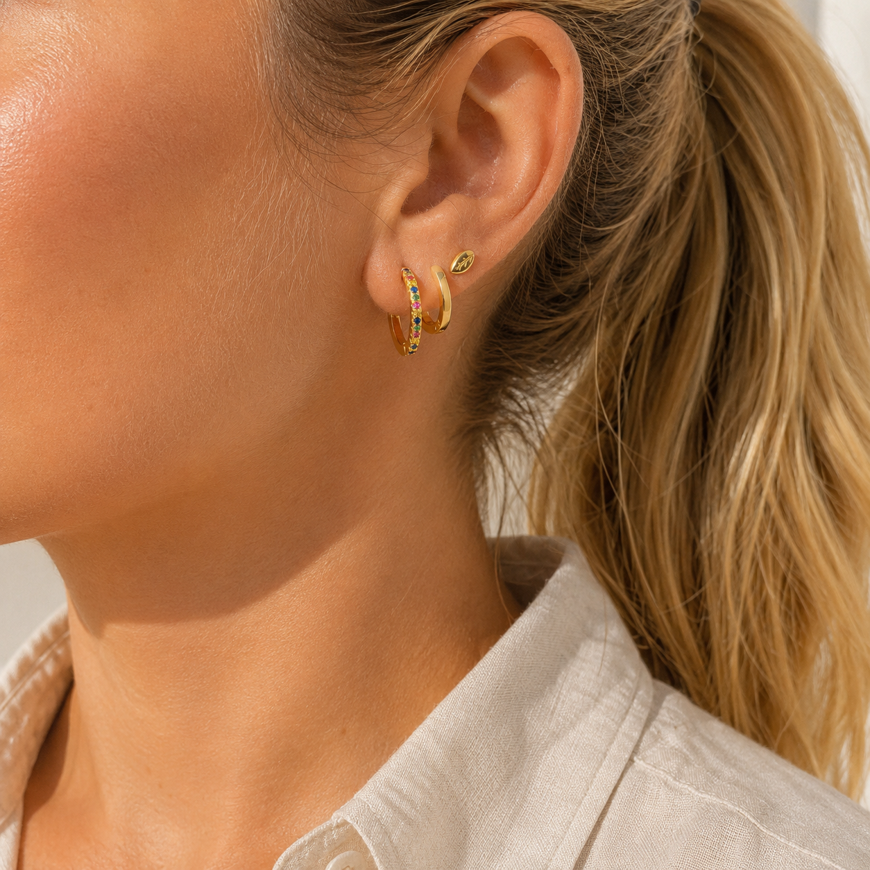 Aros minimal colores
