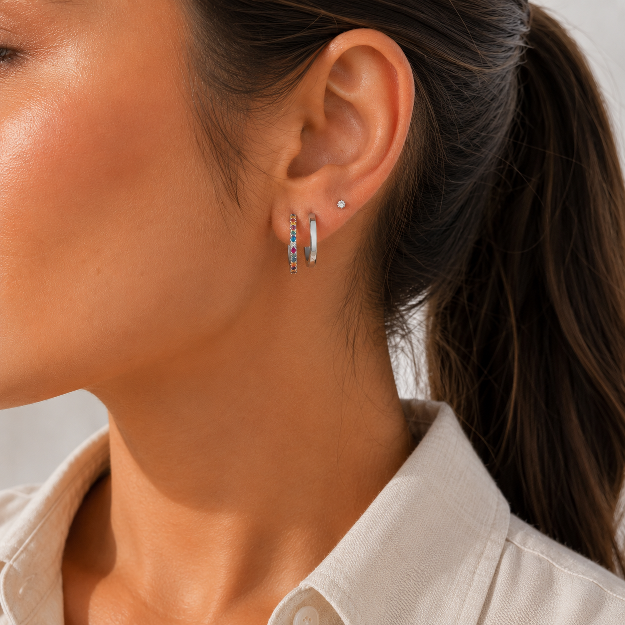 Aros minimal colores
