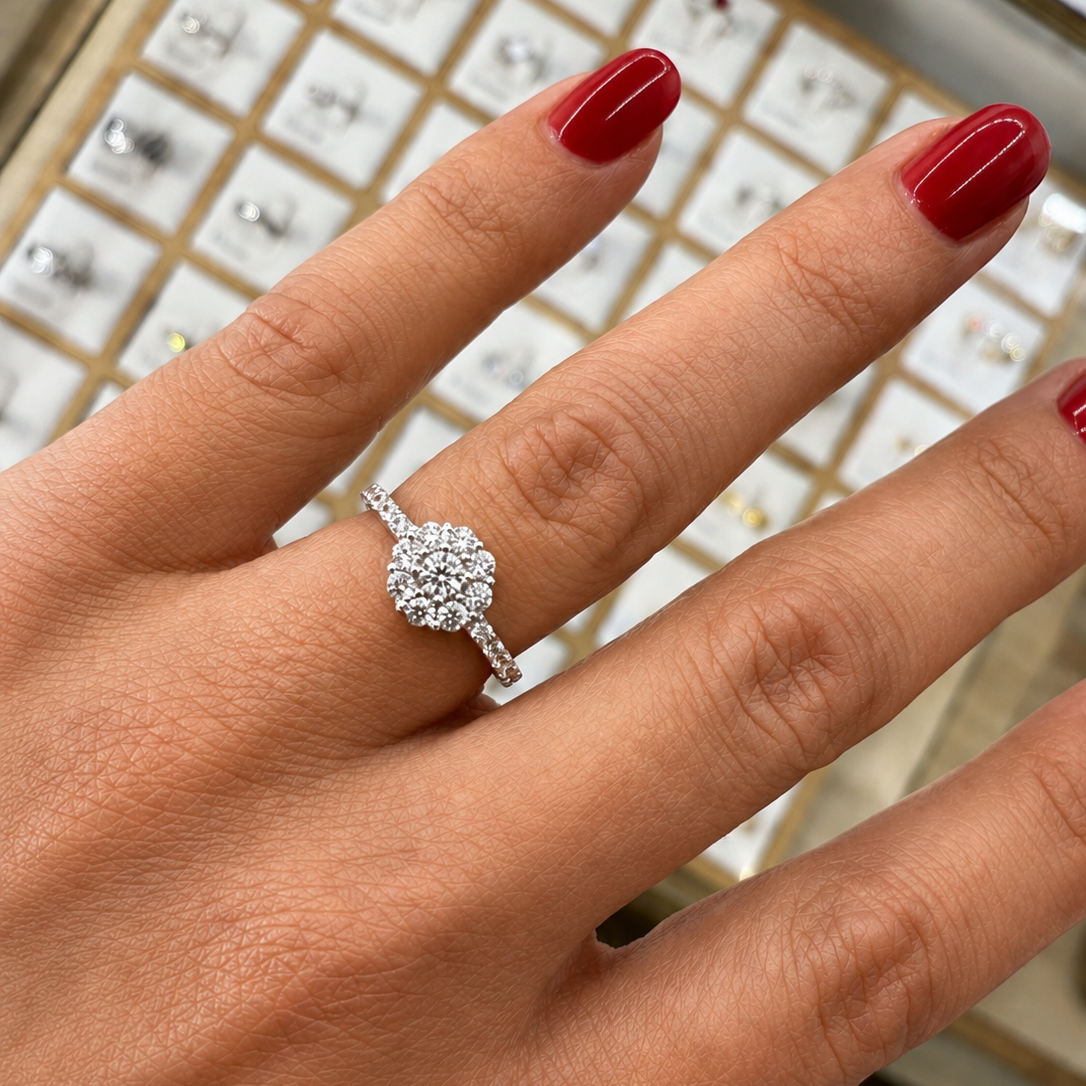 Anillo roseta