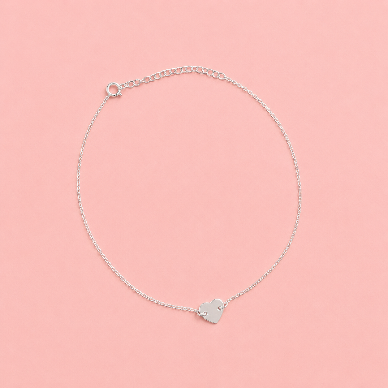 Tobillera corazón