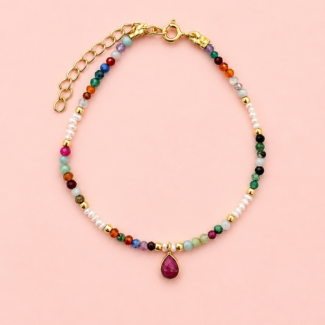 Pulsera rubi