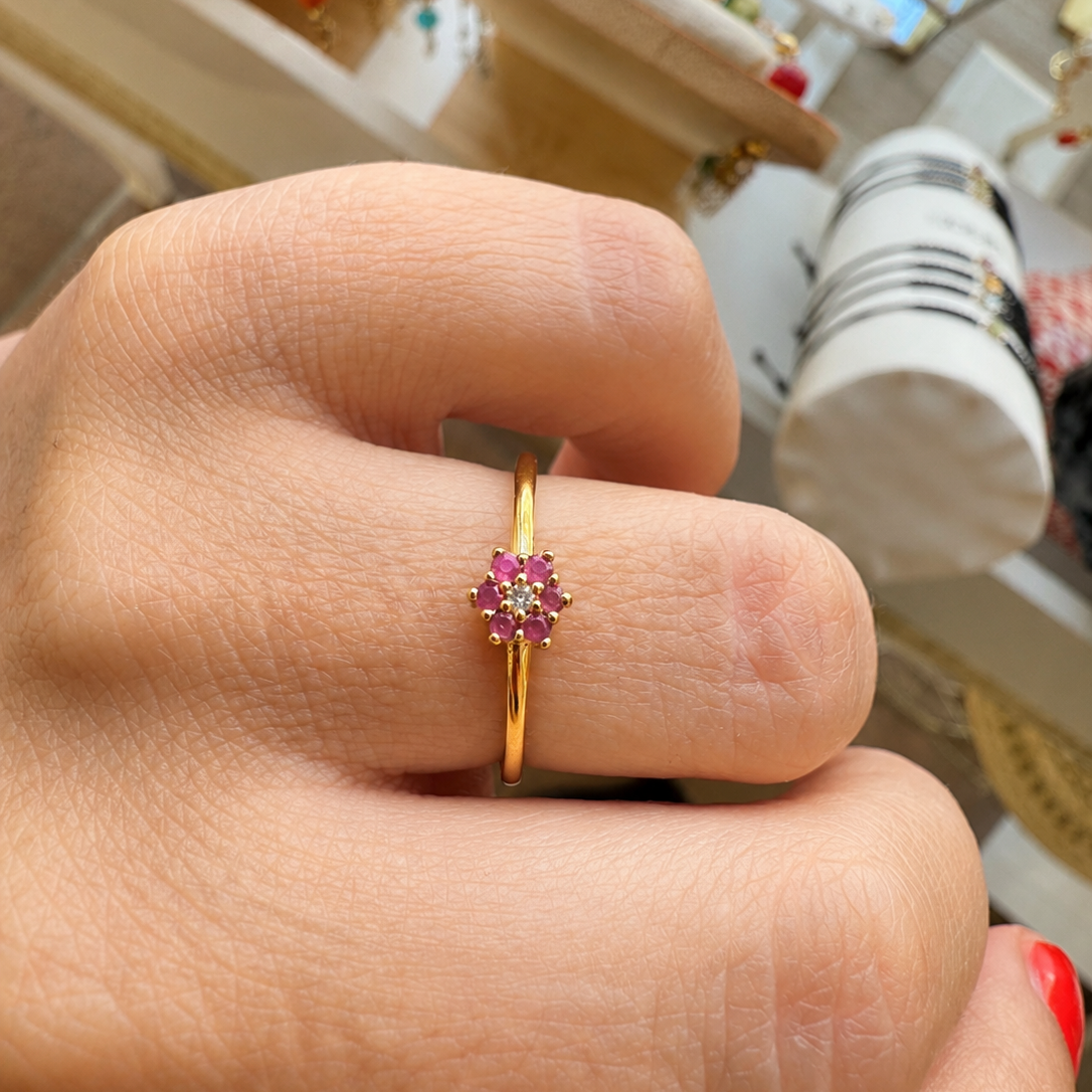 Anillo lila