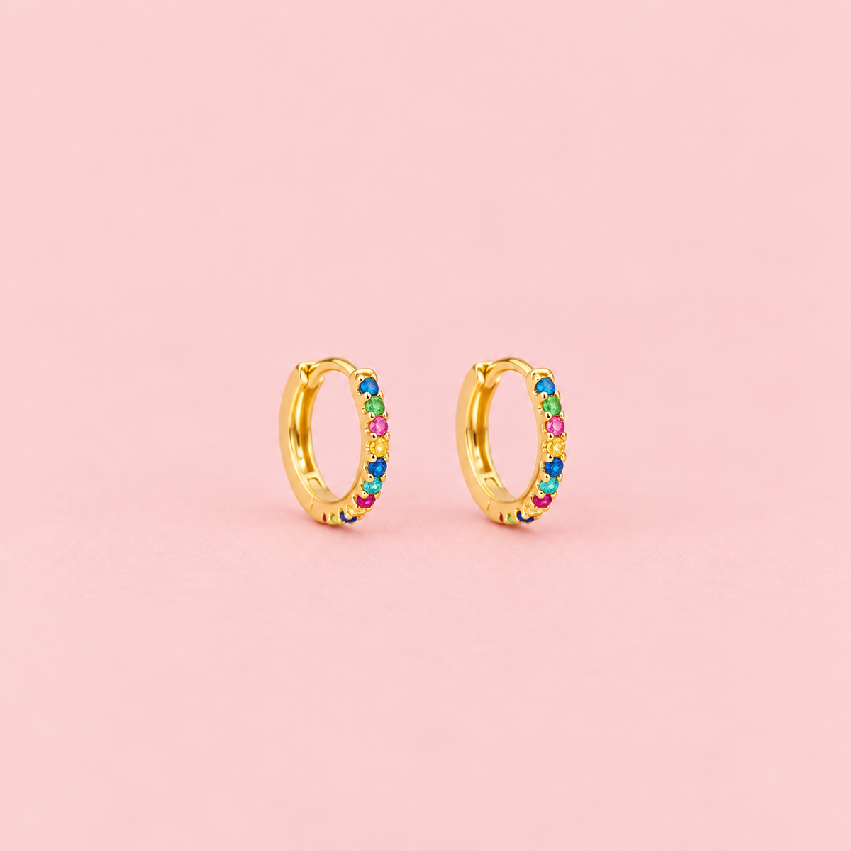 Mini aros minimal colores
