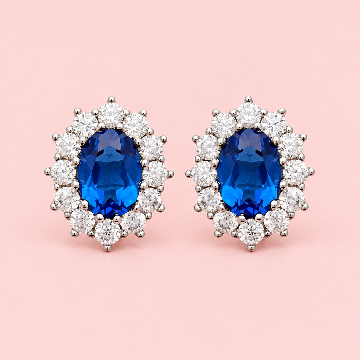 Pendientes rosetón